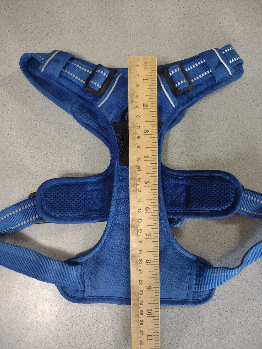 Voyager Blue Padded Dog Harness(M)